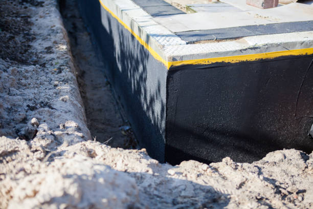 Professional Waterproofing technician working in Lodi, WI